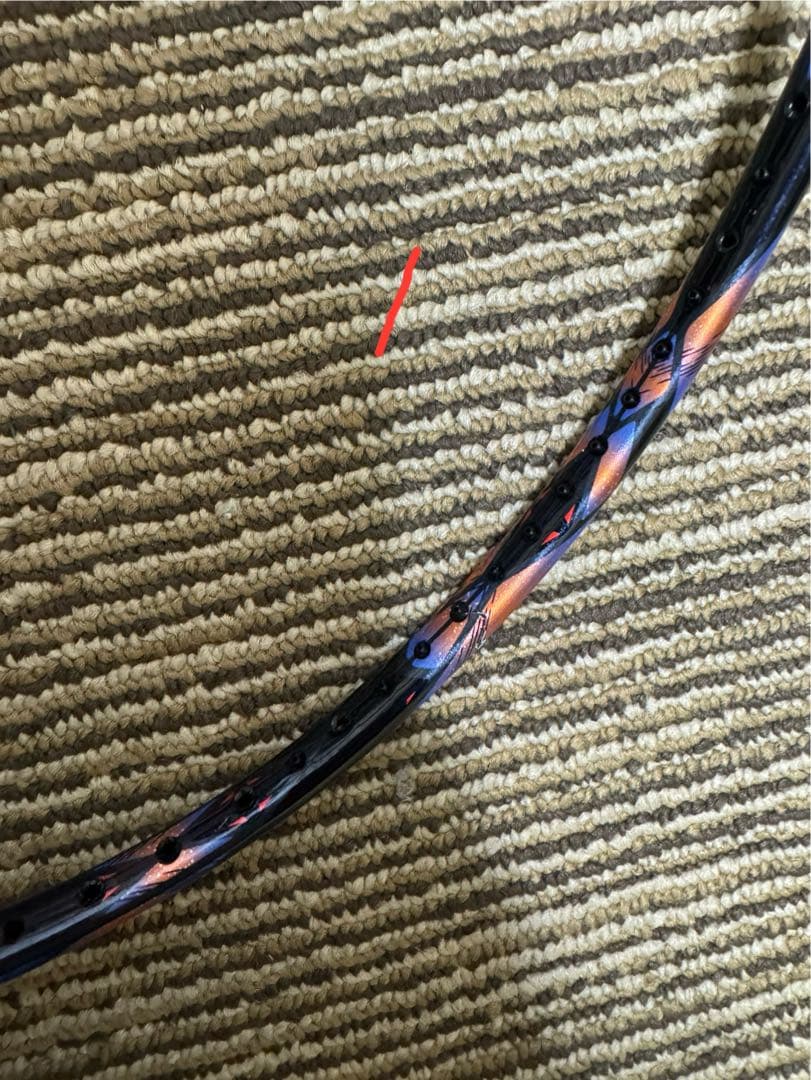 バドミントンラケット 7本セット　ジャンク品