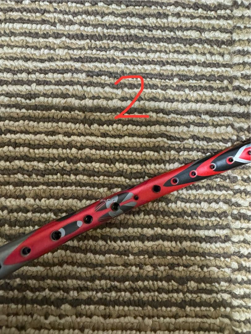 バドミントンラケット 7本セット　ジャンク品