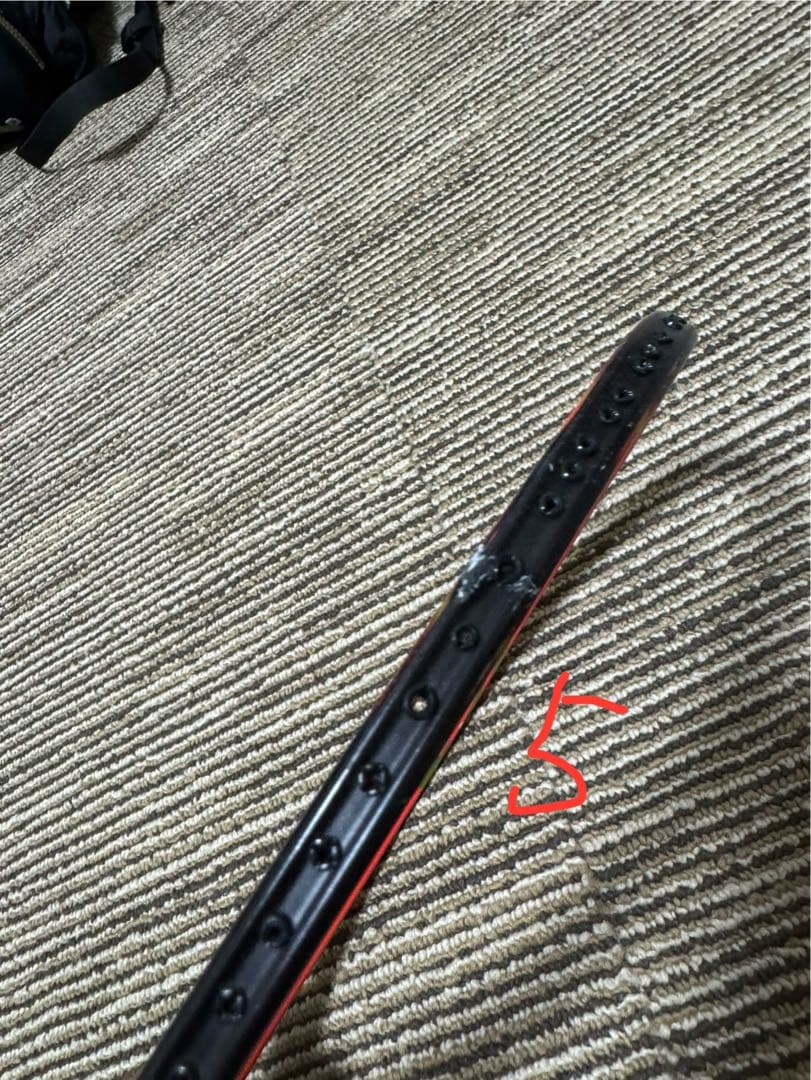 バドミントンラケット 7本セット　ジャンク品