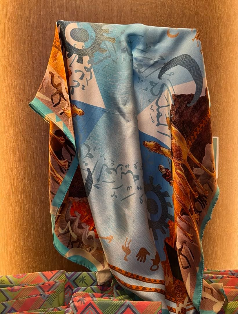 新品】大阪 関西万博 サウジアラビア館 パビリオン限定 スカーフ 大阪