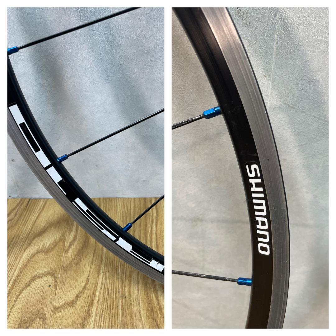 Y♢859 シマノ ホイール前後輪セット WH-RS10 スプロケット付き - メルカリ