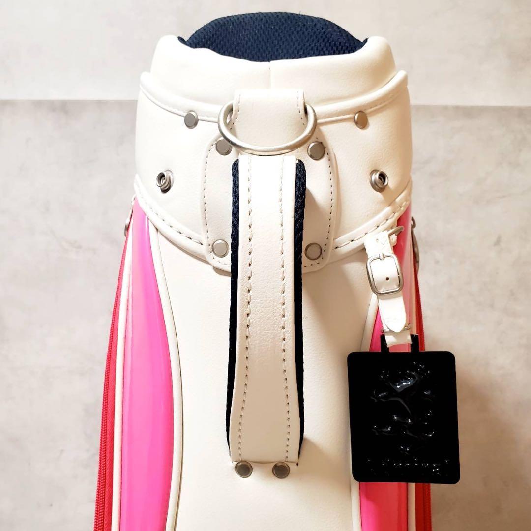 【良品】Admiral GOLF アドミラル ゴルフバッグ キャディバッグ