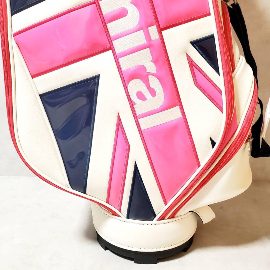 【良品】Admiral GOLF アドミラル ゴルフバッグ キャディバッグ