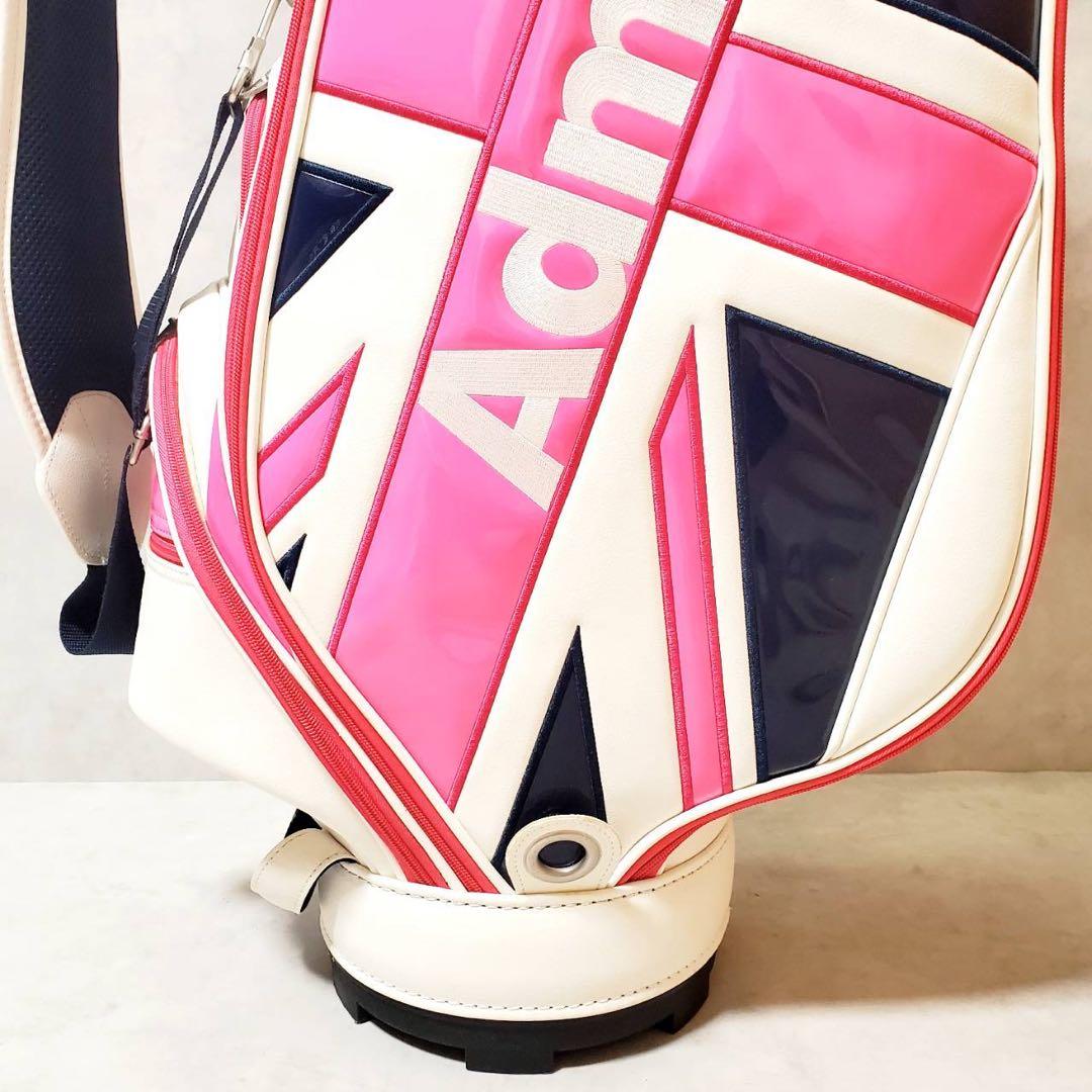 【良品】Admiral GOLF アドミラル ゴルフバッグ キャディバッグ