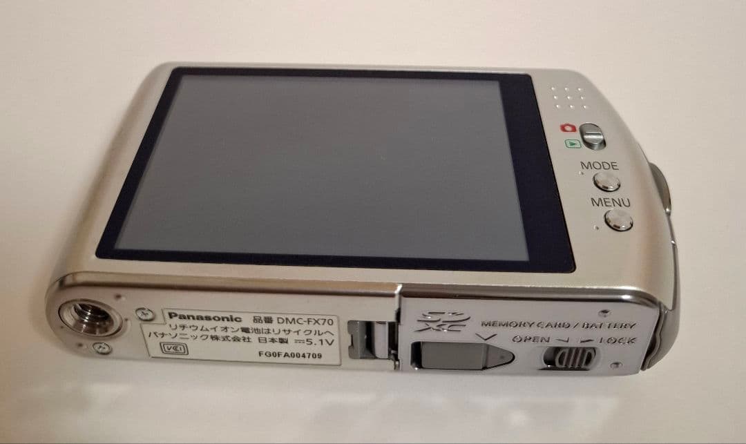 [美品]パナソニック Panasonic DMC-FX70コンテジ