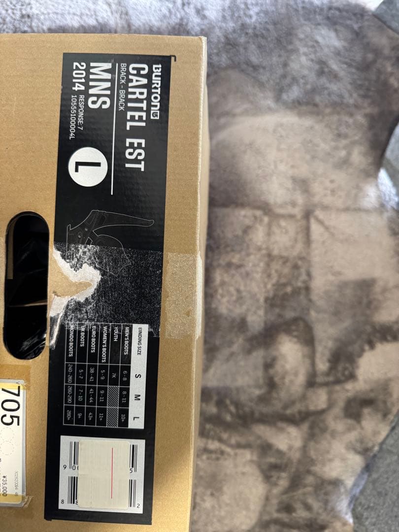 BURTON CARTEL カーテルビンディング EST 【L】サイズ