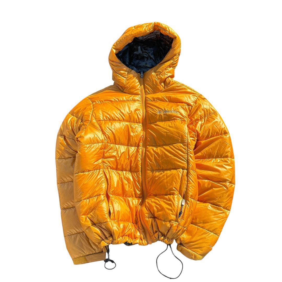 断*可様 ✨未使用級✨Columbia極暖 ダウン S オレンジ ハイロフト