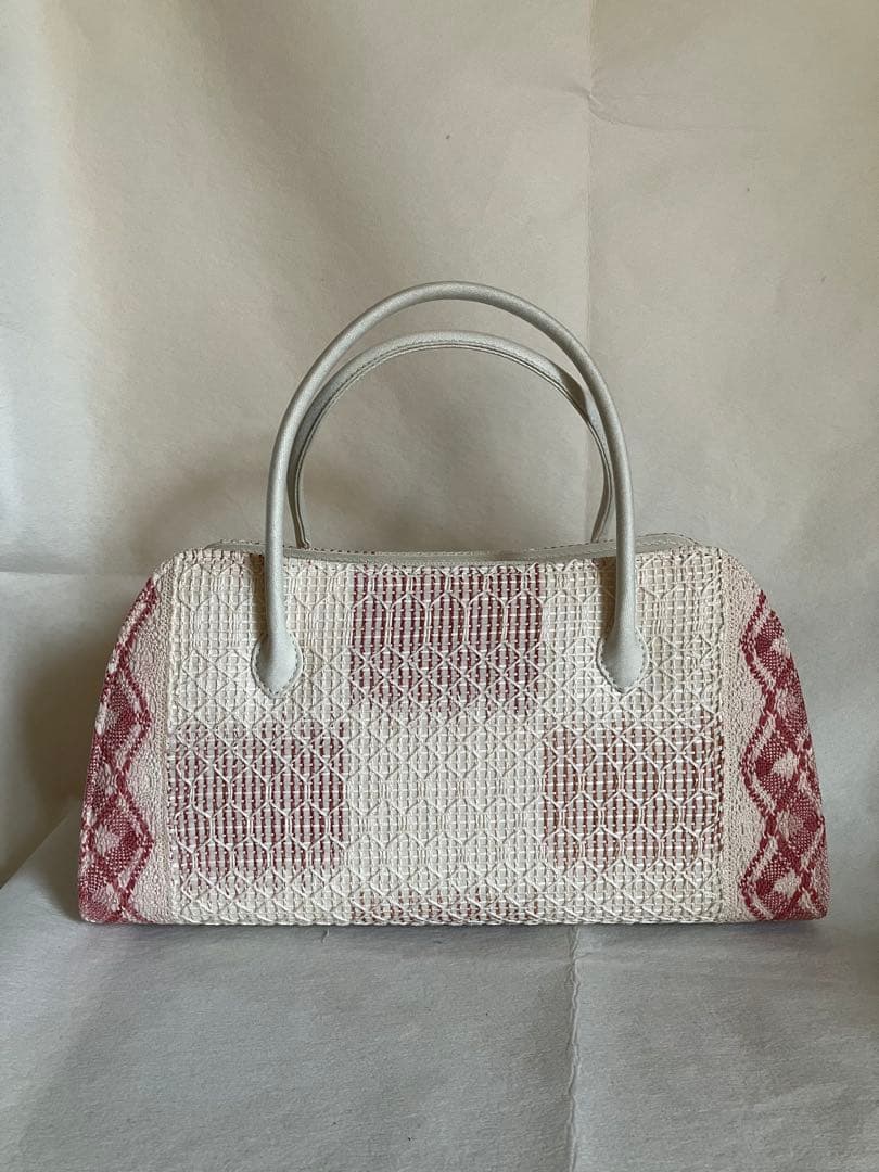 新品◇正絹 春夏 和装バッグ 羅＋レース 西陣 夏帯 - メルカリ