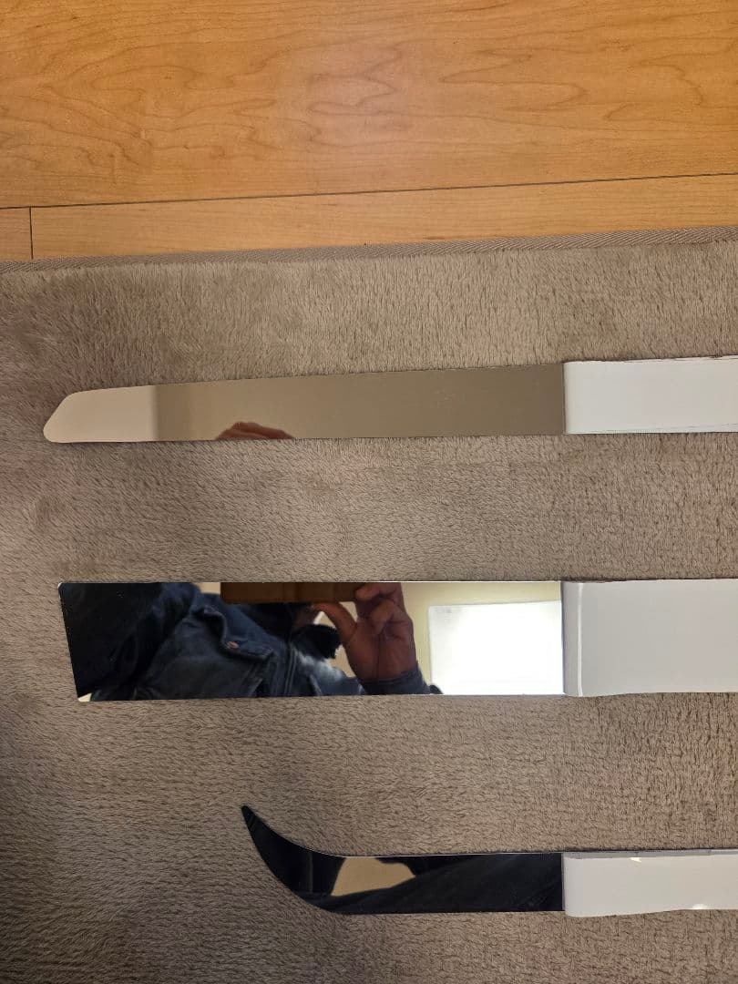 17スーパーグレート等　ハイルーフライン&寝台アッパーモール　鏡面ステンレス