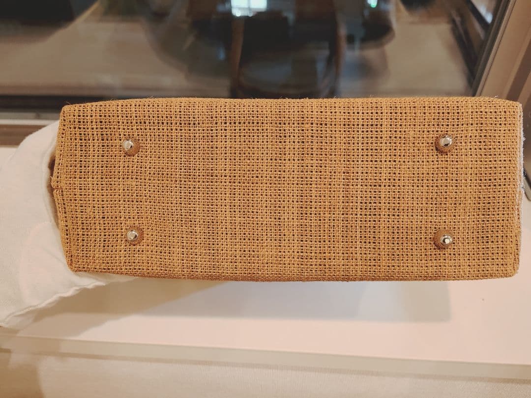 ベージュ ハンドバッグ 和装用バッグ