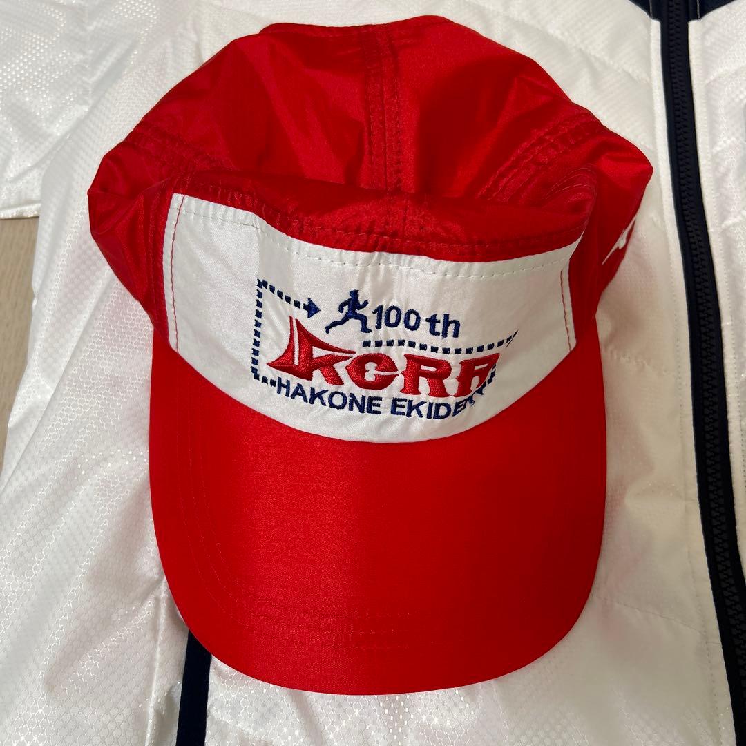 第100回 箱根駅伝公式サポーターベンチコート サイズ：L - メルカリ