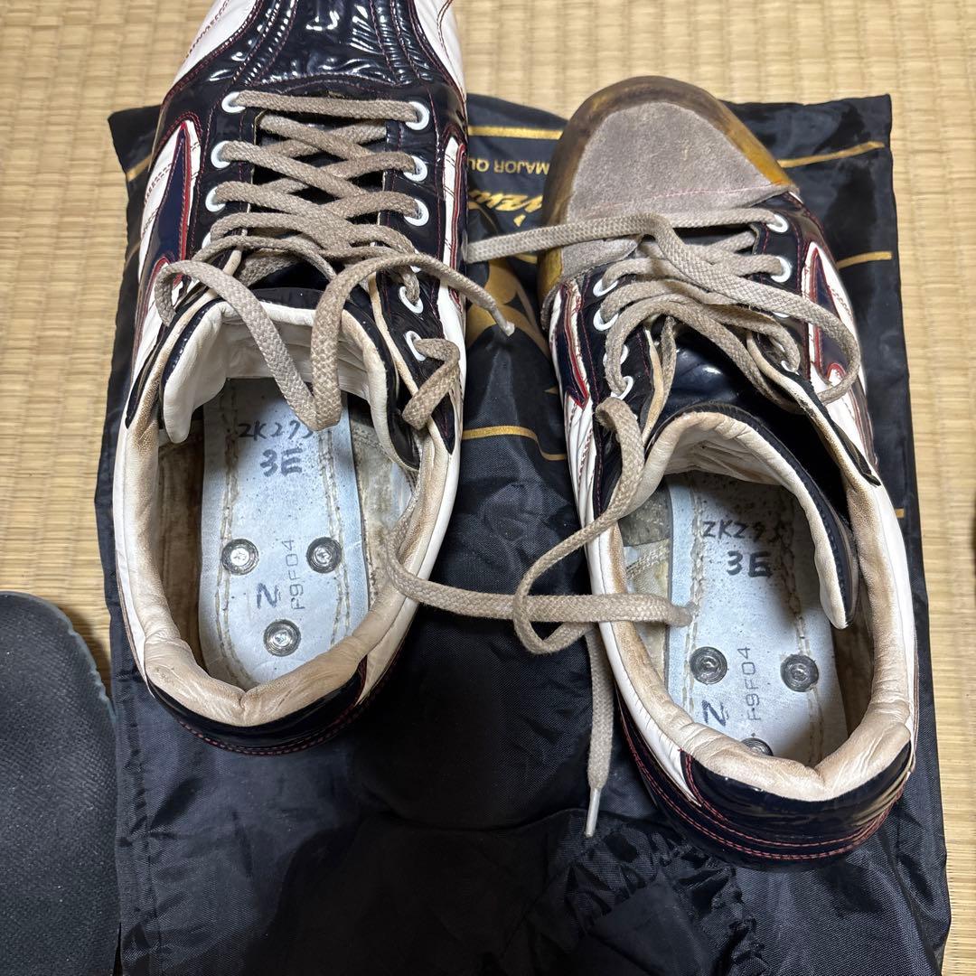 チャンクリさん専用ミズノプロスペシャルオーダー スパイク ネイビー