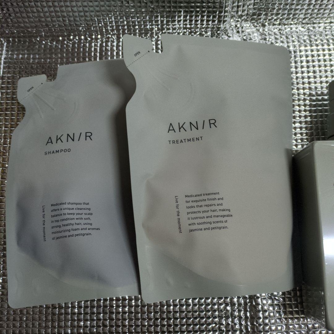 AKNIR 薬用ヘアシャンプー、 トリートメント セット