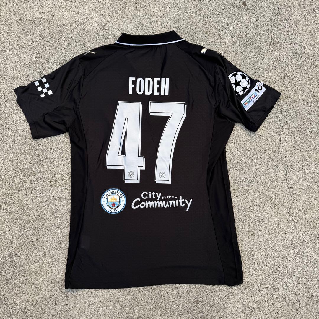 マンチェスター・シティ フォーデン　アウェイユニフォーム