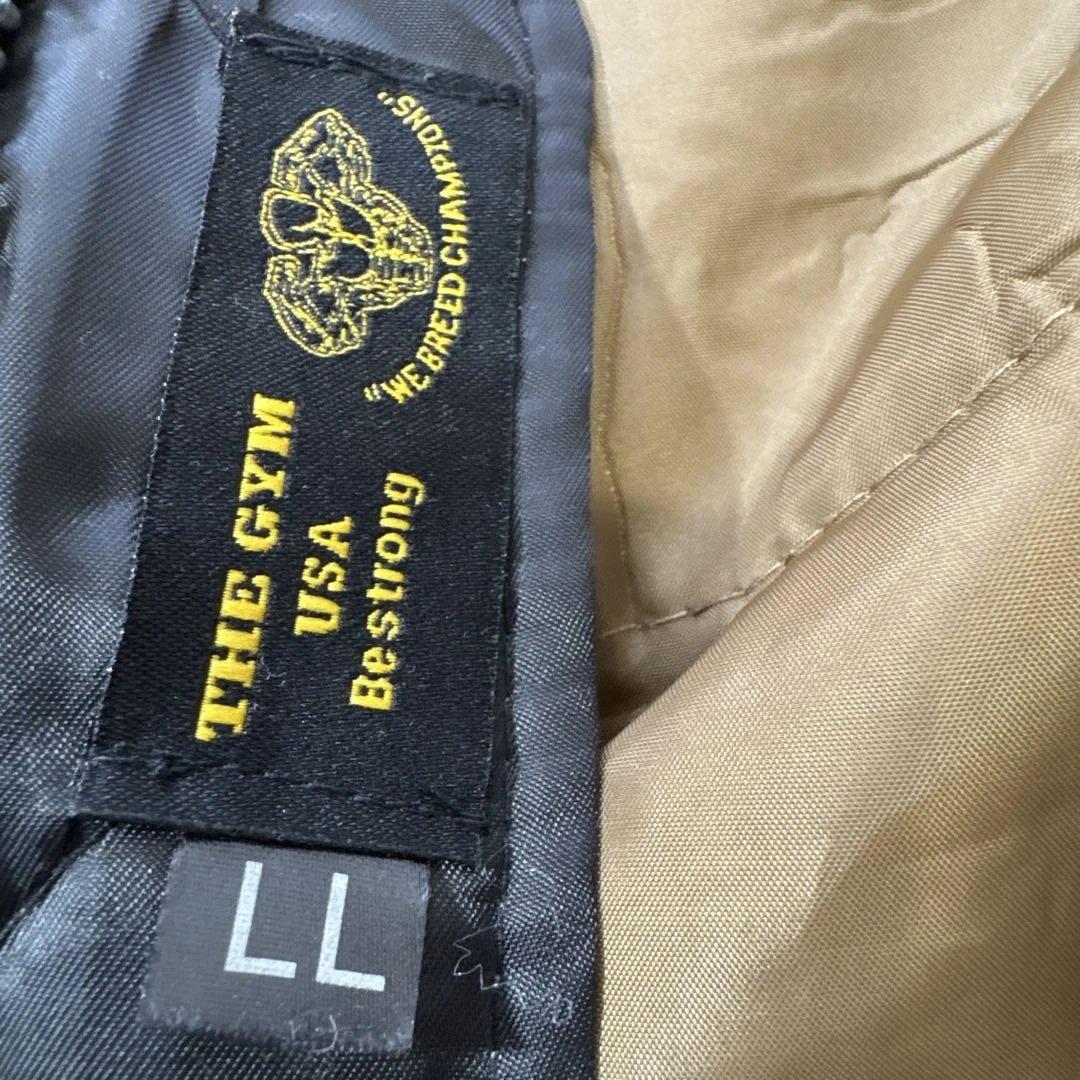 THE GYM ザ　ジム　筋肉　筋トレ　ボディビルma-1 ボンバー　ジャケット