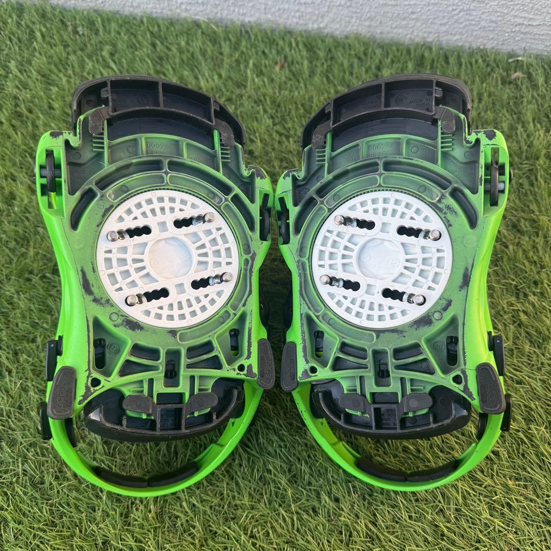 希少カラー　FLUX DS バインディング グリーン SM