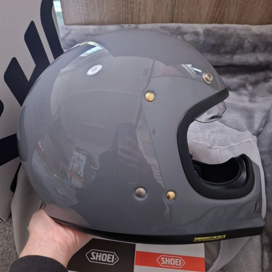 ☆ SHOEI ☆ EX-ZERO バサルトグレー XL - メルカリ