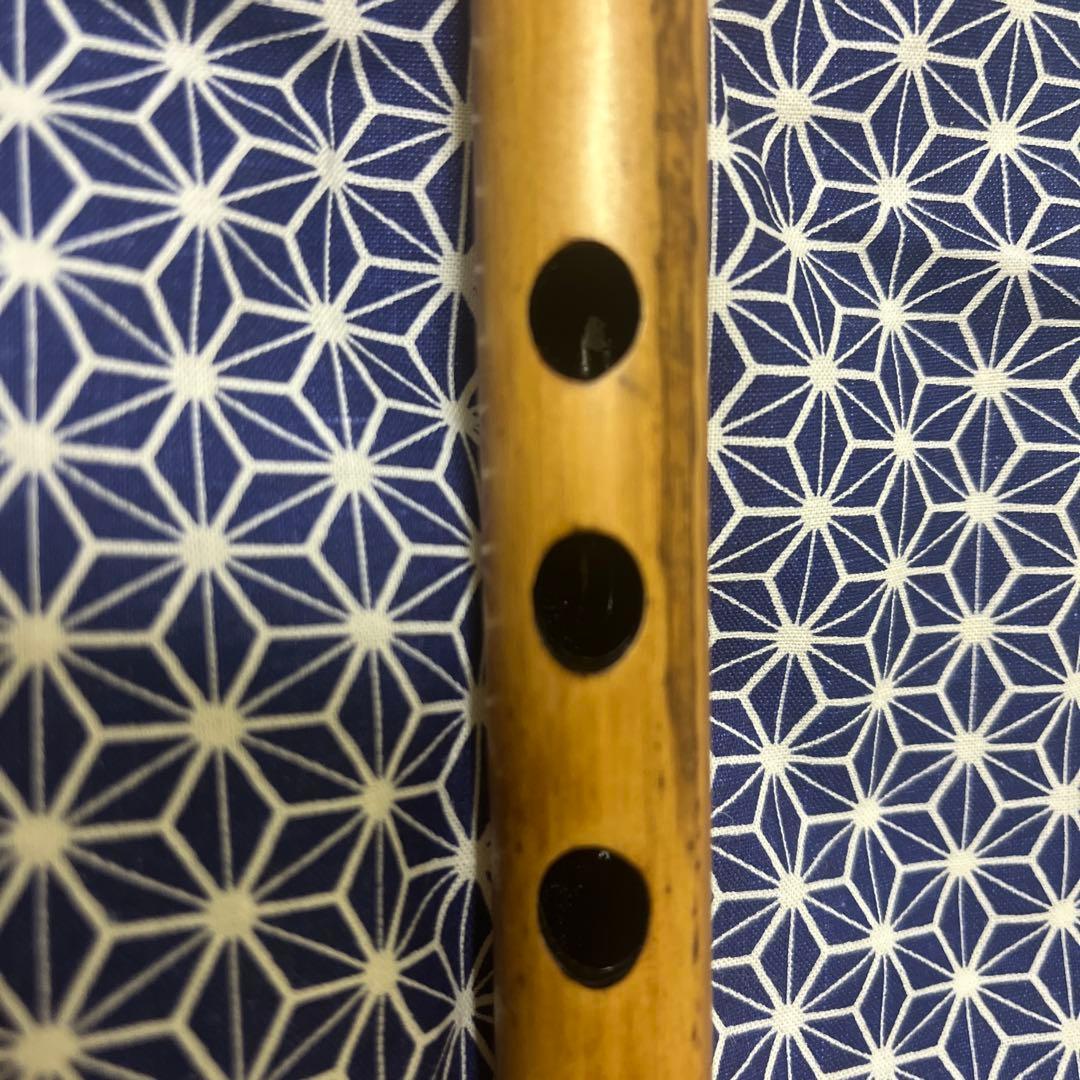 篠笛　蘭照（蘭情）　唄物　七本調子　天地巻