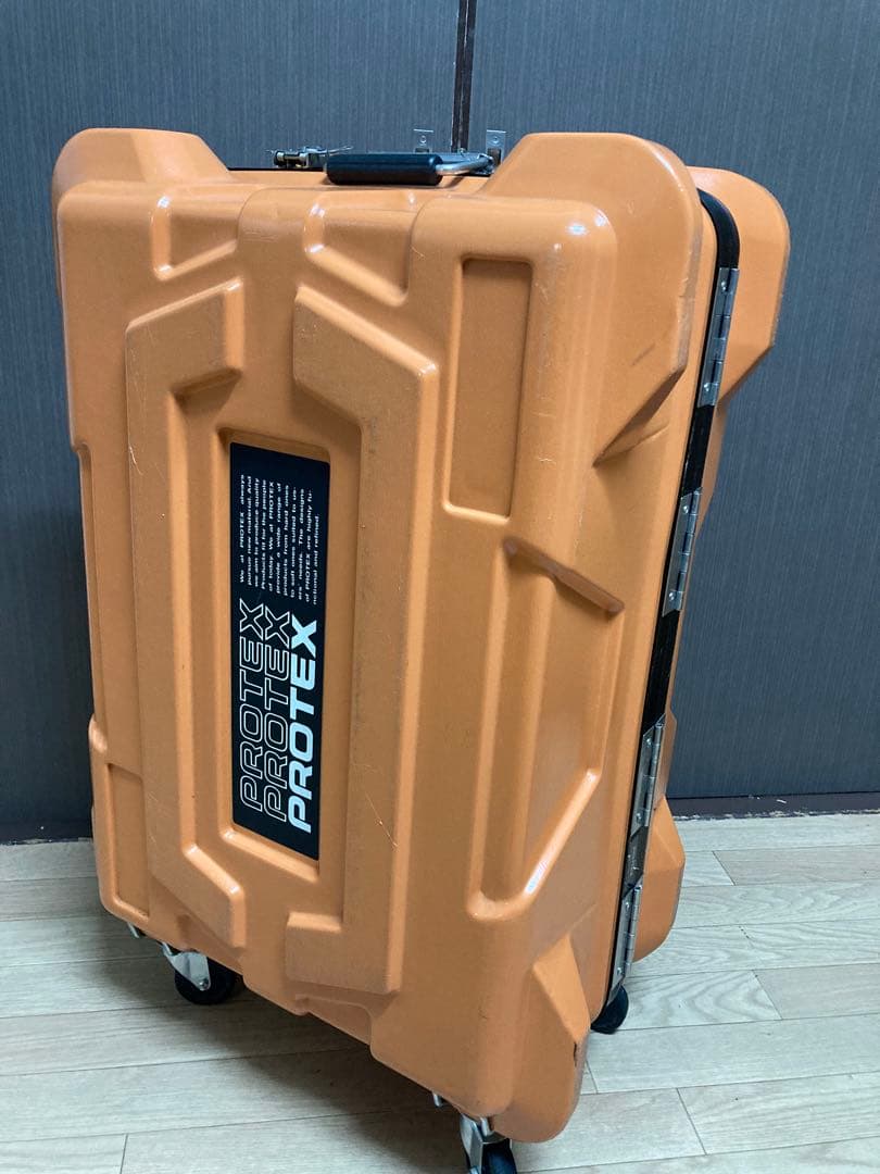 プロテックス CR-7000 ハードキャリーケース スーツケース オレンジ色