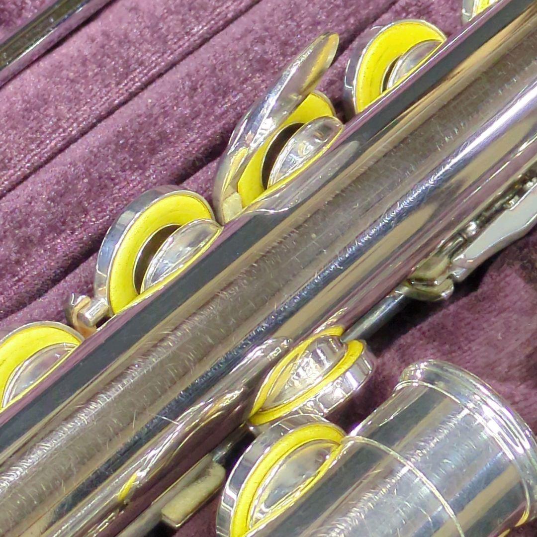 フルート　調整済　ヤマハ　YFL311（頭部管は銀製、Eメカ.銀メッキ仕上げ）