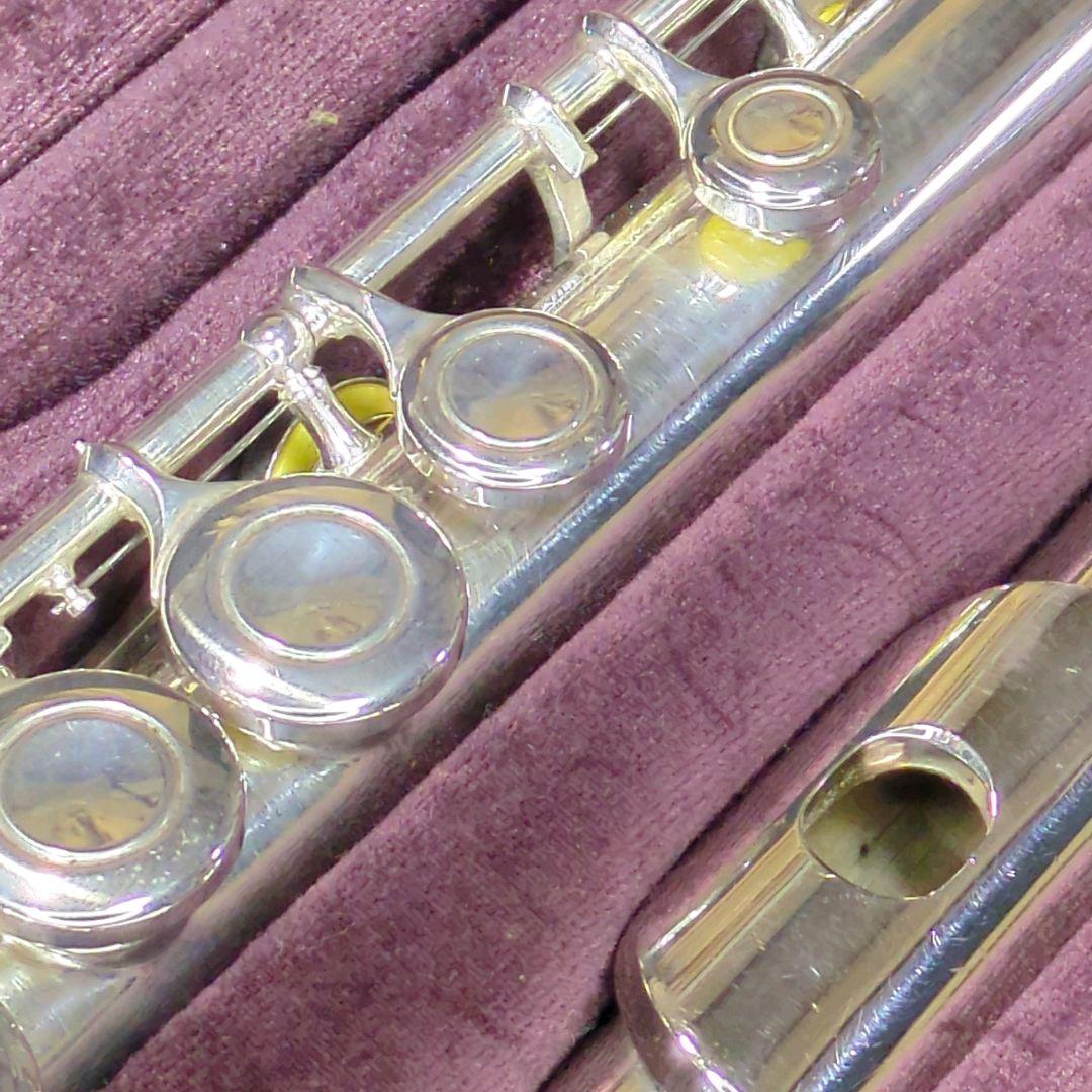 フルート　調整済　ヤマハ　YFL311（頭部管は銀製、Eメカ.銀メッキ仕上げ）