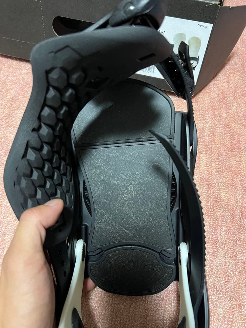 FLUX AH ビンディング ホワイト/ブラック　Mサイズ