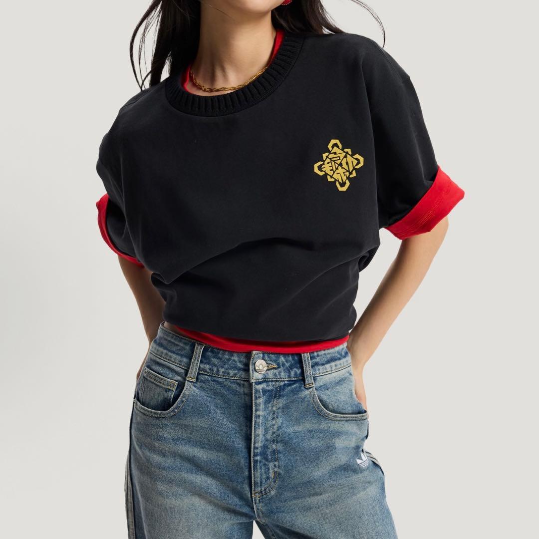 新品XS Adidas FW25 CNY 馬年限定 半袖Tシャツ KT0714 - メルカリ