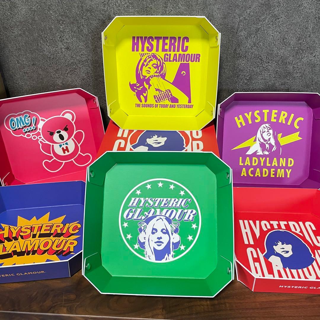新品 ヒステリックグラマー トレイ・小物ケース6枚セット「ノベルティ