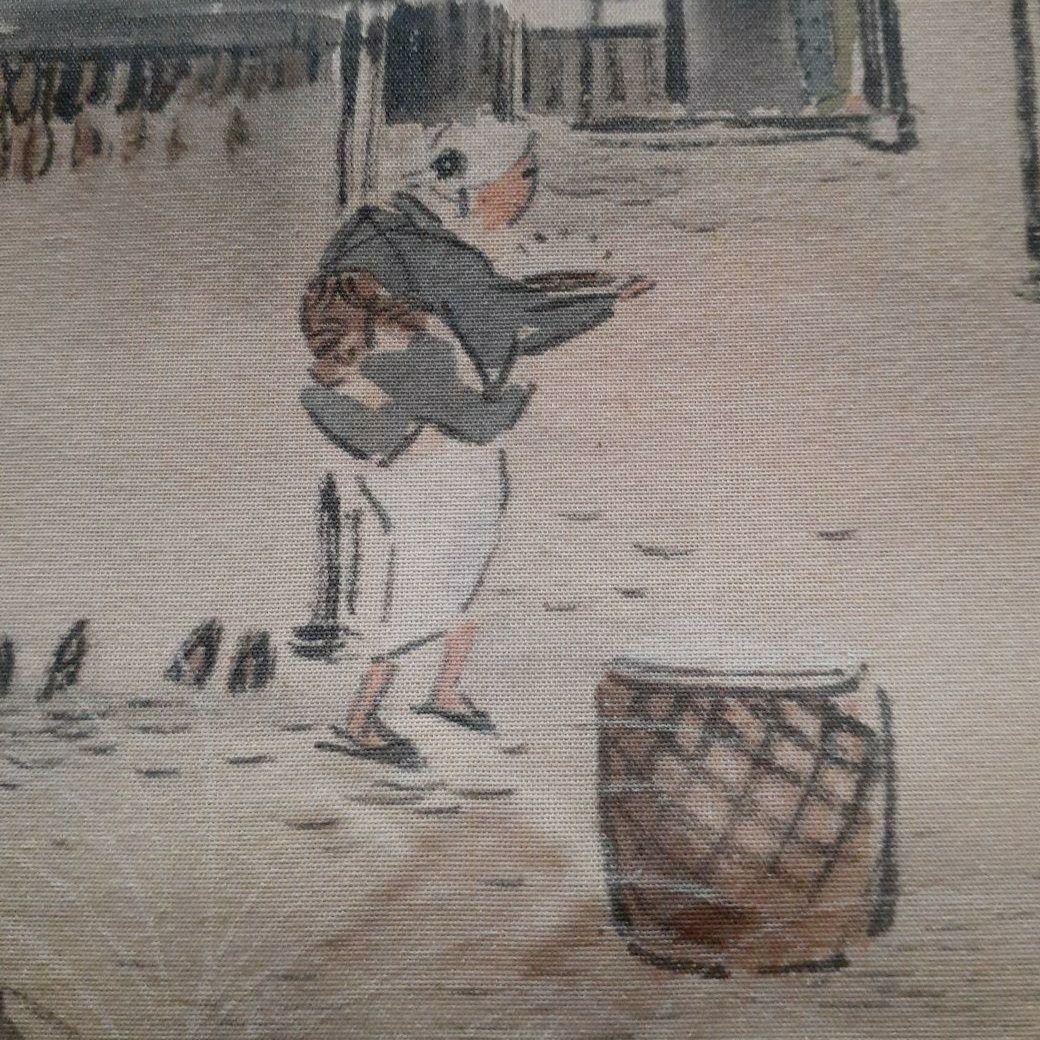 掛け軸/秋風景？/富士？