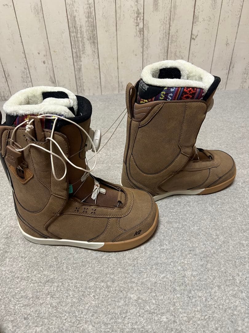 ケーツーK2 レディース スノーボードブーツ MINK BOA LUX 23cm