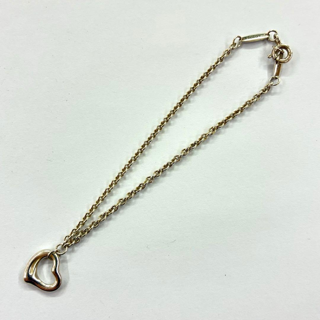 ∞ ティファニー　エルサペレッティ　925　オープンハート ブレスレット