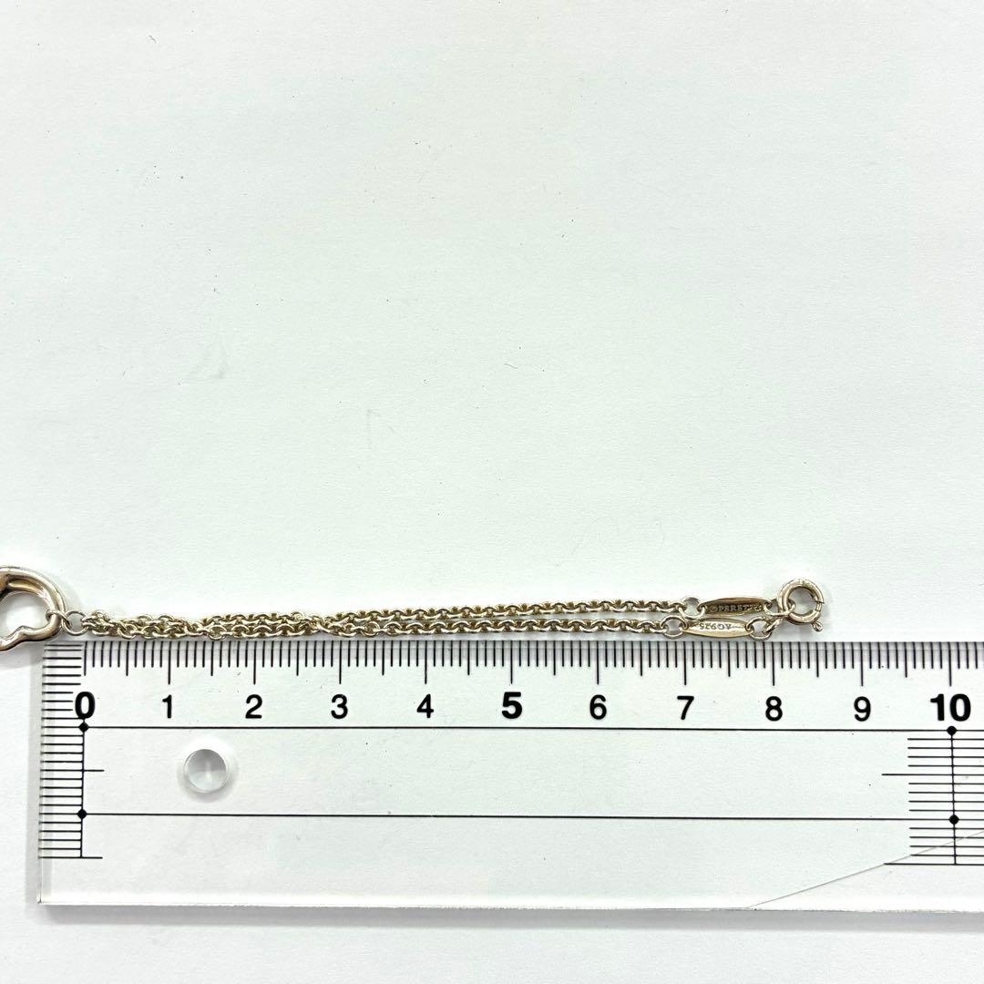 ∞ ティファニー　エルサペレッティ　925　オープンハート ブレスレット