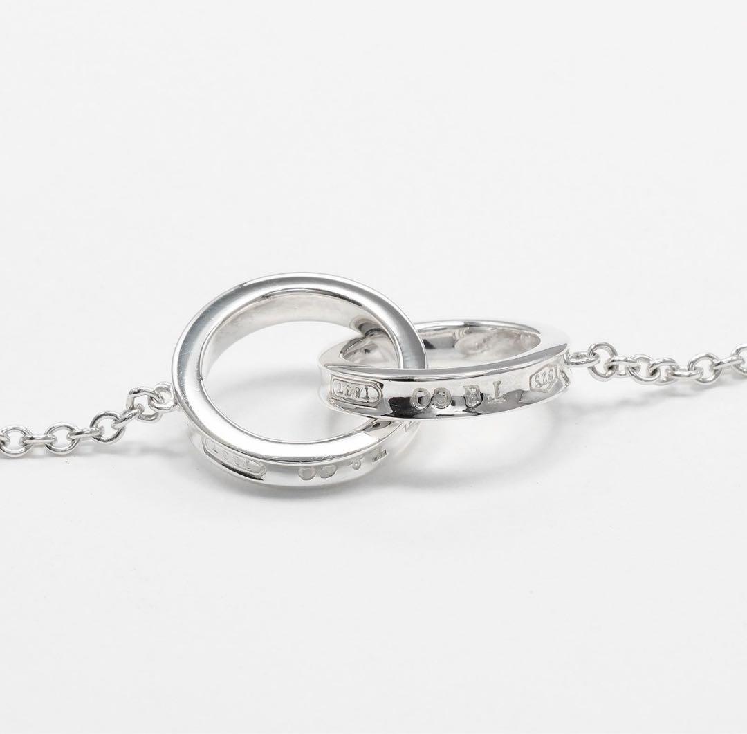 ティファニー　インターロッキング　サークルブレスレット　美品