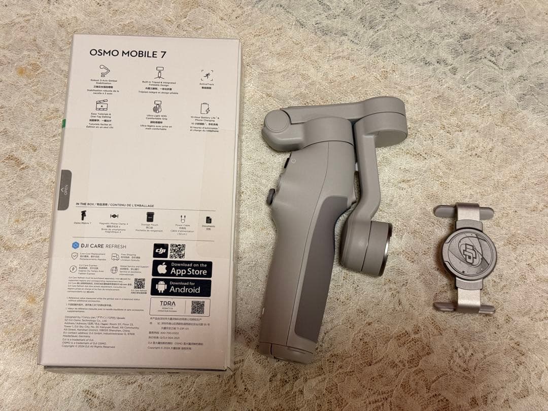 値下げ【新品未使用】DJI Osmo Mobile 7 スタビライザー