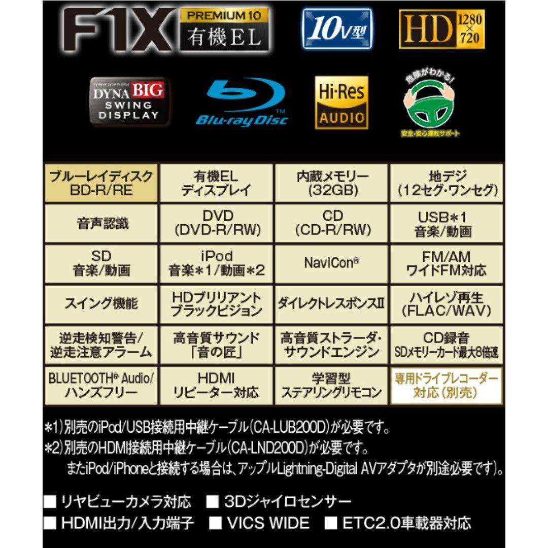 希少Panasonicプレミアム10 CN-F1X10BHD Blu-ray搭載