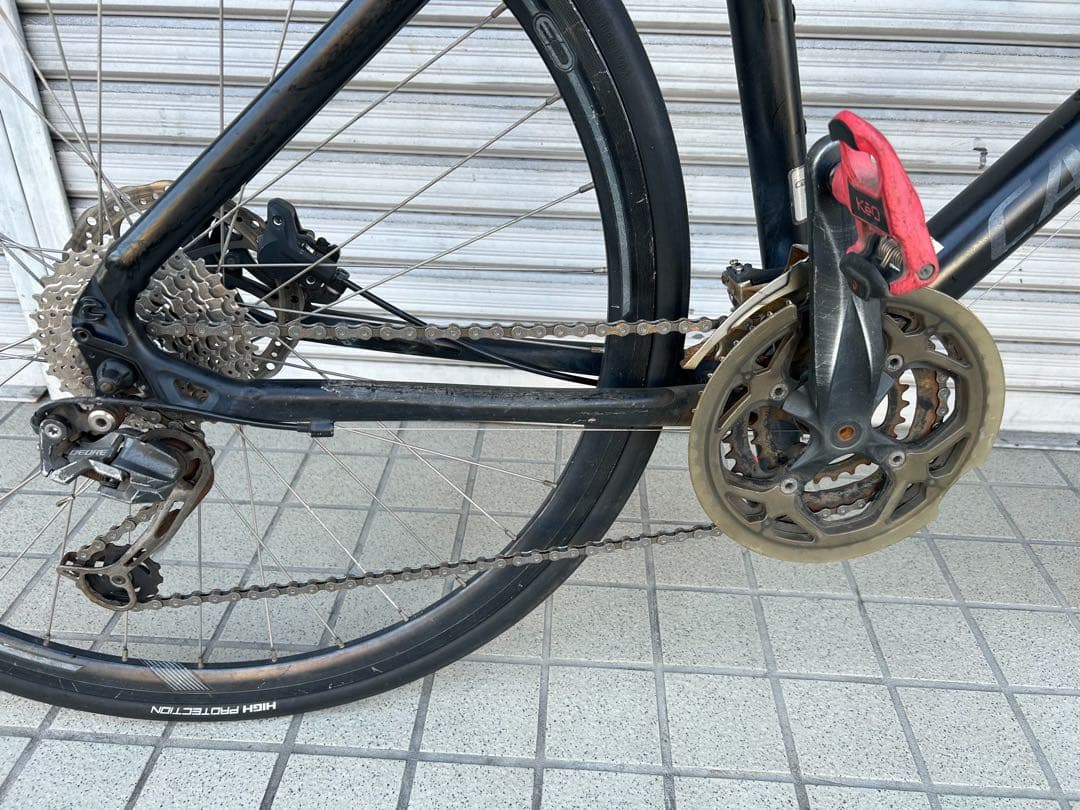 cannondele 700cc 外装27段変速