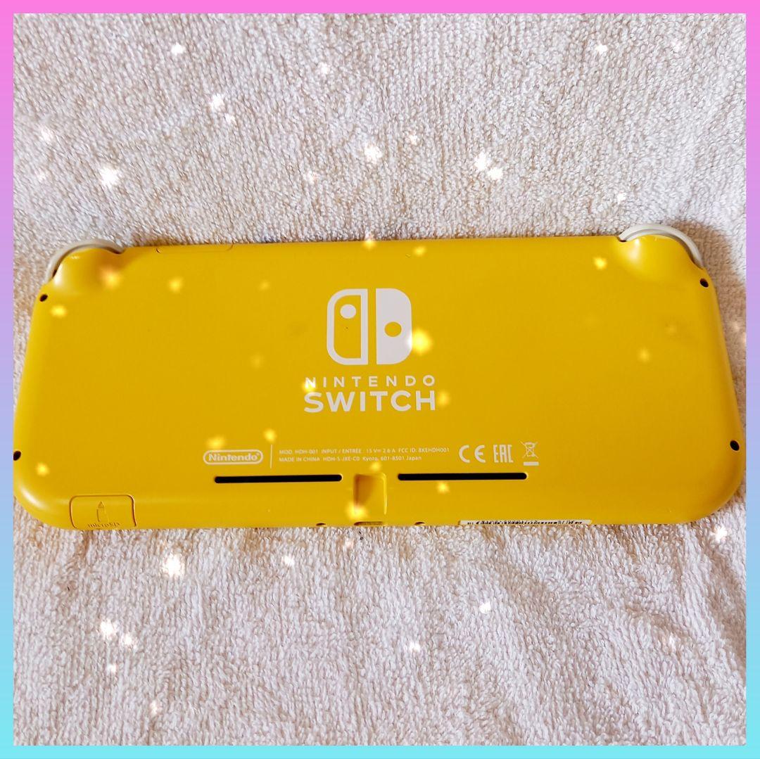 Nintendo Switch Lite 黄色 本体‼️ジャンク品【美品】