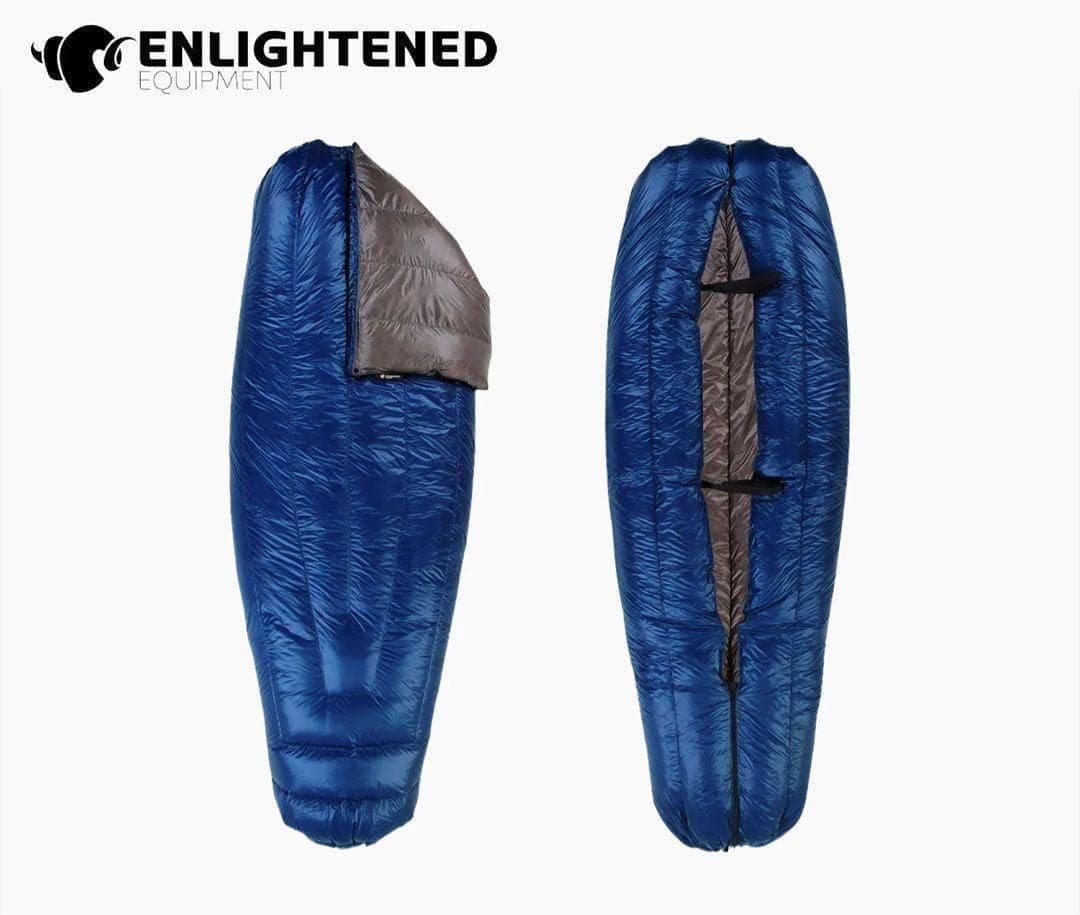 ENLIGHTENED EQUIPMENT 850FP 寝袋 30°F 青