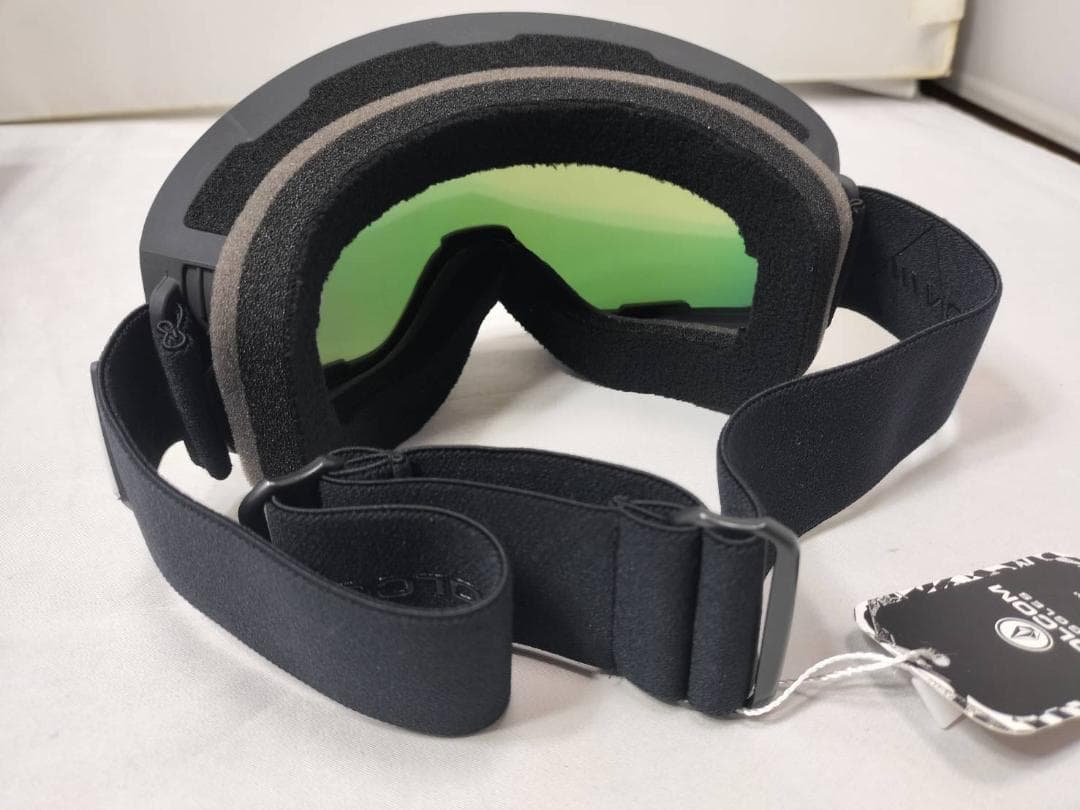 新品　ボルコム　VOLCOM　オデッセイ スノーゴーグル 黒　交換レンズ
