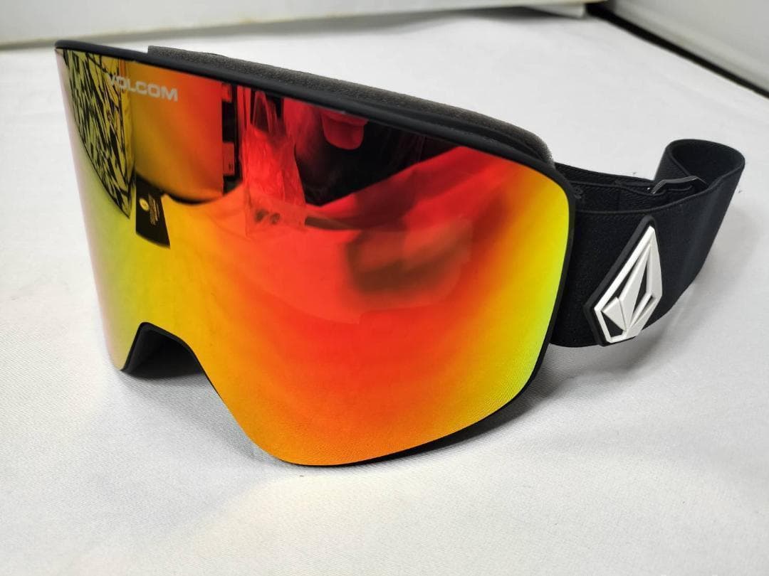 新品　ボルコム　VOLCOM　オデッセイ スノーゴーグル 黒　交換レンズ