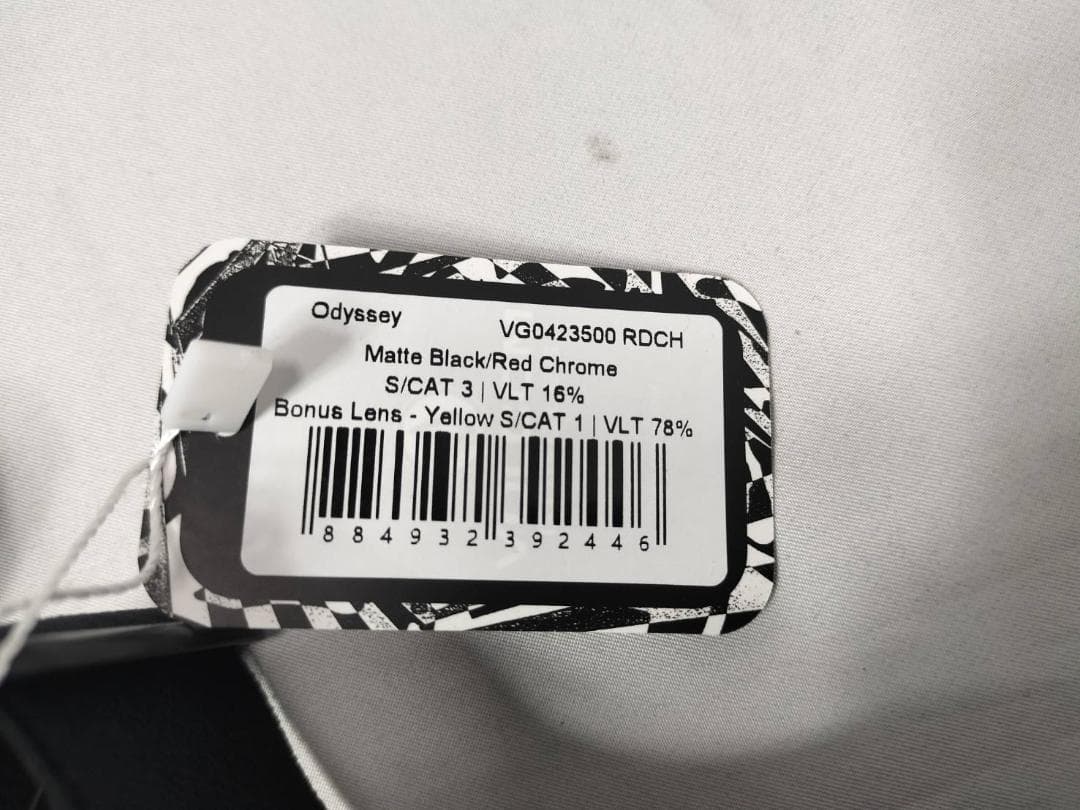 新品　ボルコム　VOLCOM　オデッセイ スノーゴーグル 黒　交換レンズ