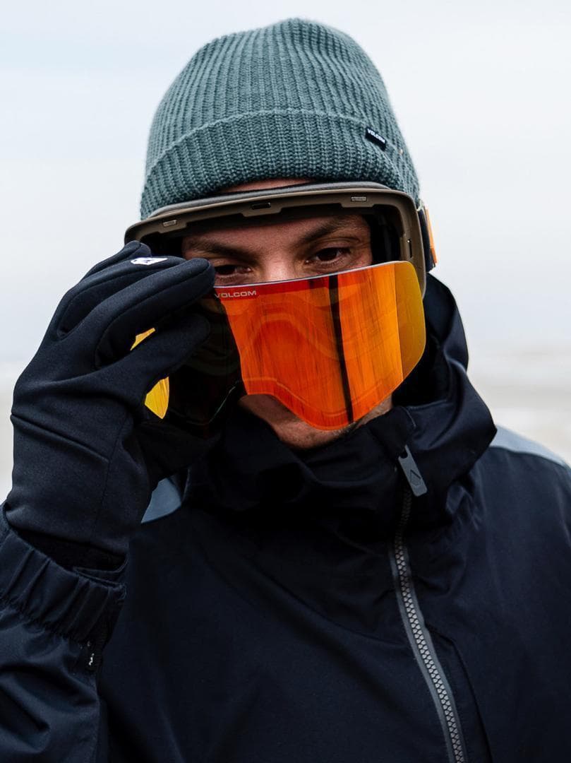 新品　ボルコム　VOLCOM　オデッセイ スノーゴーグル 黒　交換レンズ