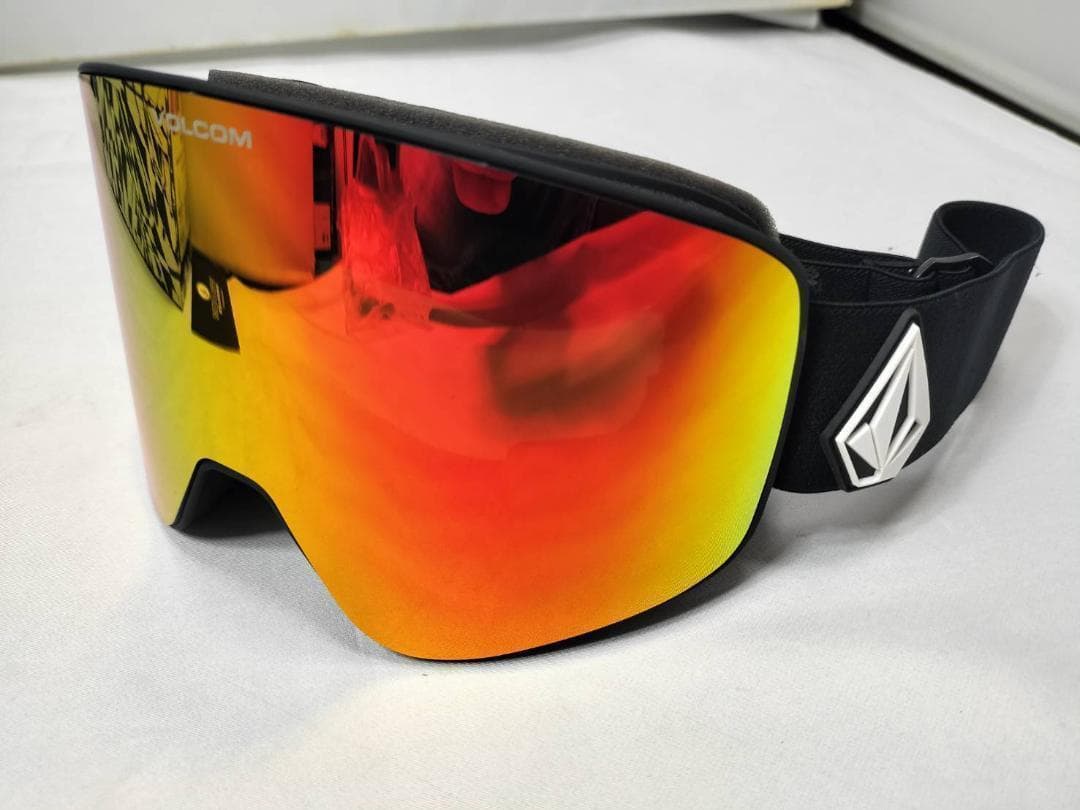 新品　ボルコム　VOLCOM　オデッセイ スノーゴーグル 黒　交換レンズ