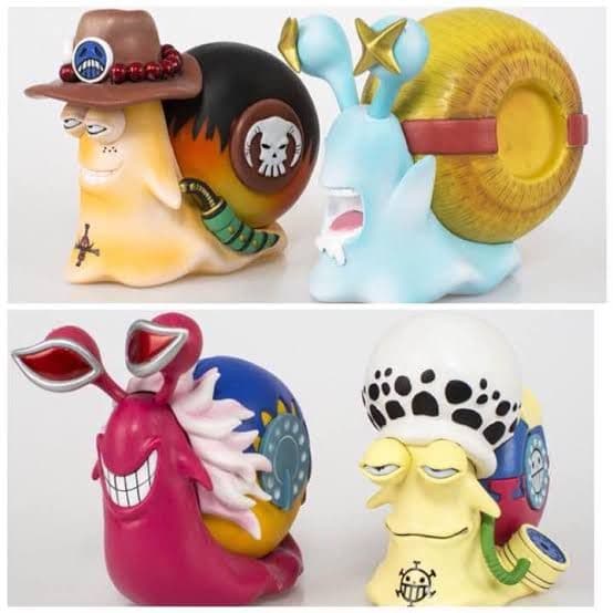 ワンピース でんでん虫 5体セット シンガポール在住時入手品。 - メルカリ