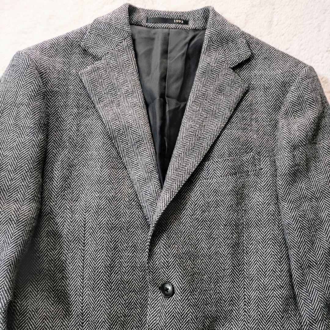 美品 最上級 gotairiku ツイード ヘリンボーン テーラードジャケット