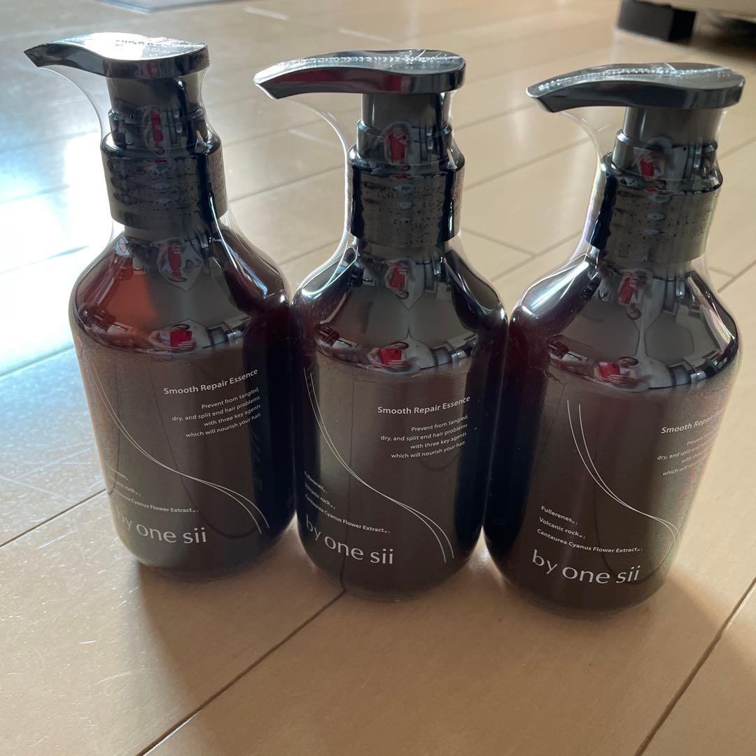 by one sii Smooth Repair Essence 3本セット Amazon | 【美容室専売品】バイワンシー by one sii シャンプー