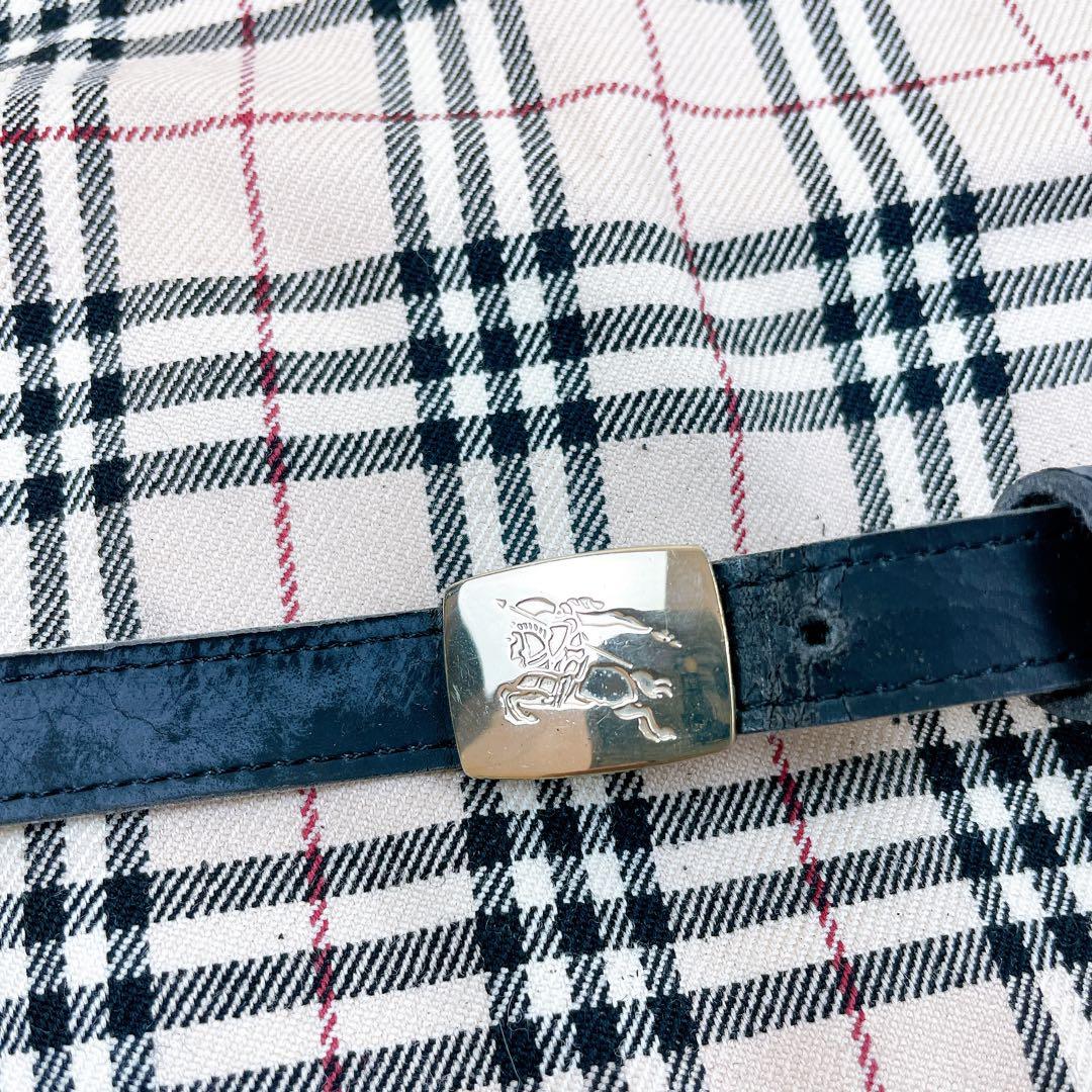 BURBERRY ノースリーブ　ワンピース ノバチェック 160A ベルト