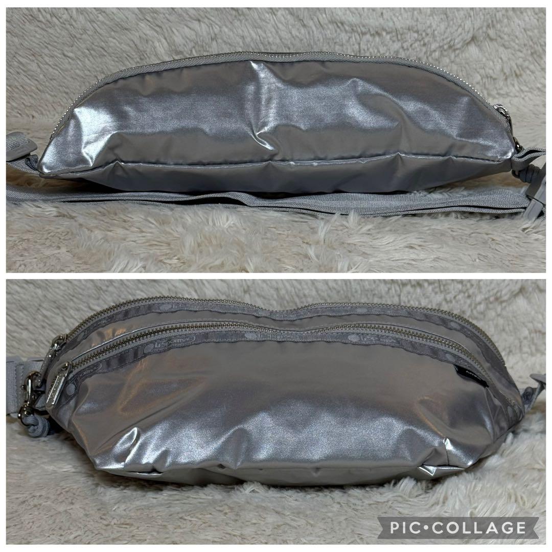 LeSportsac×Ameri DX Belt Bag シルバー ボディバッグ