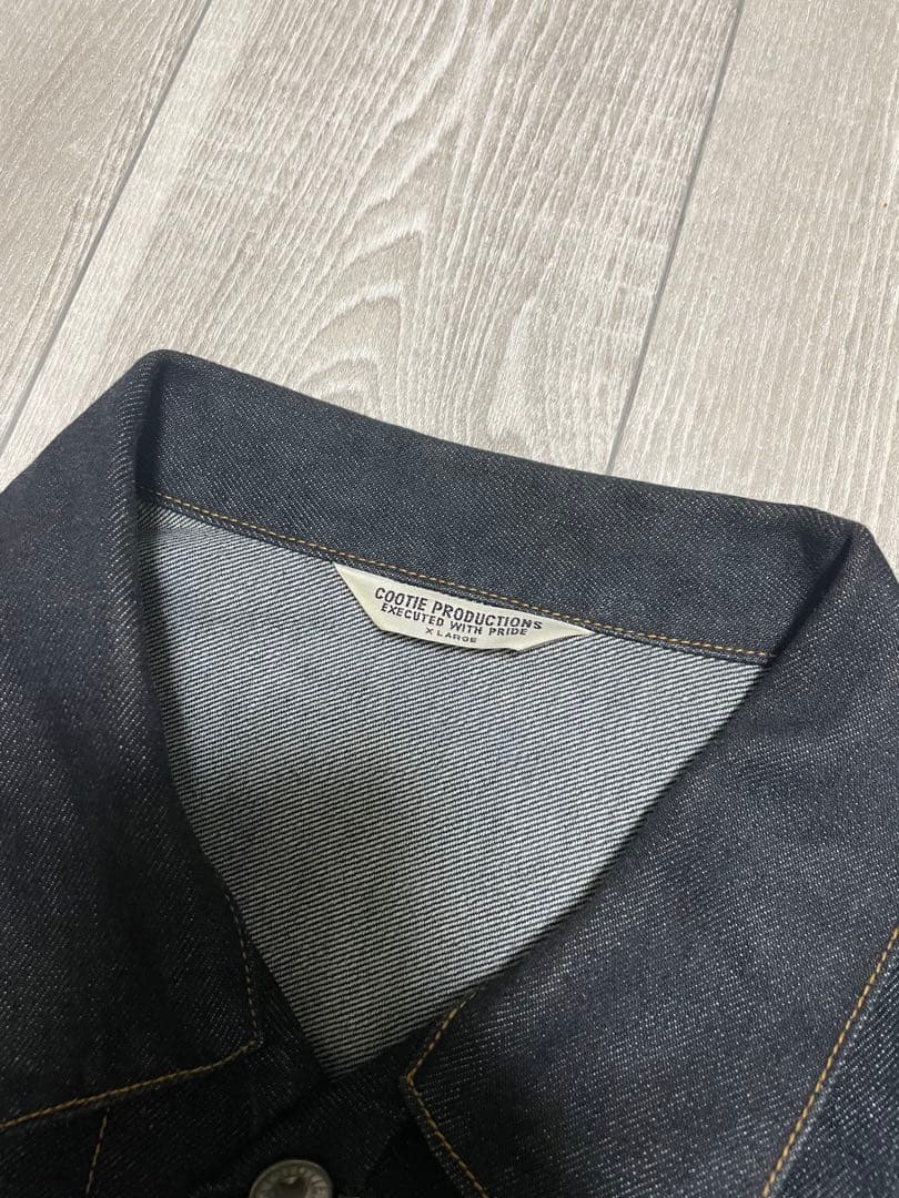 ジャケット・アウター COOTIE PRODUCTION 3rd type rigid denim