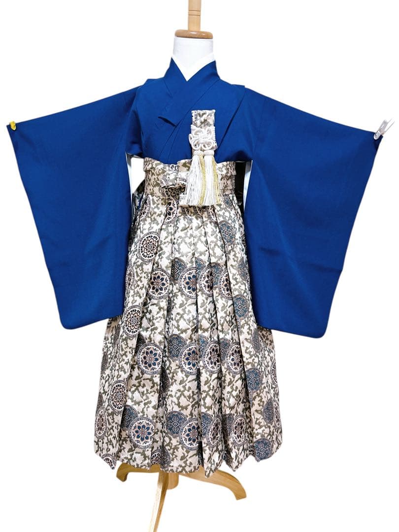 お買い得品♡七五三　5歳　男の子　フルセット　青系　紺色